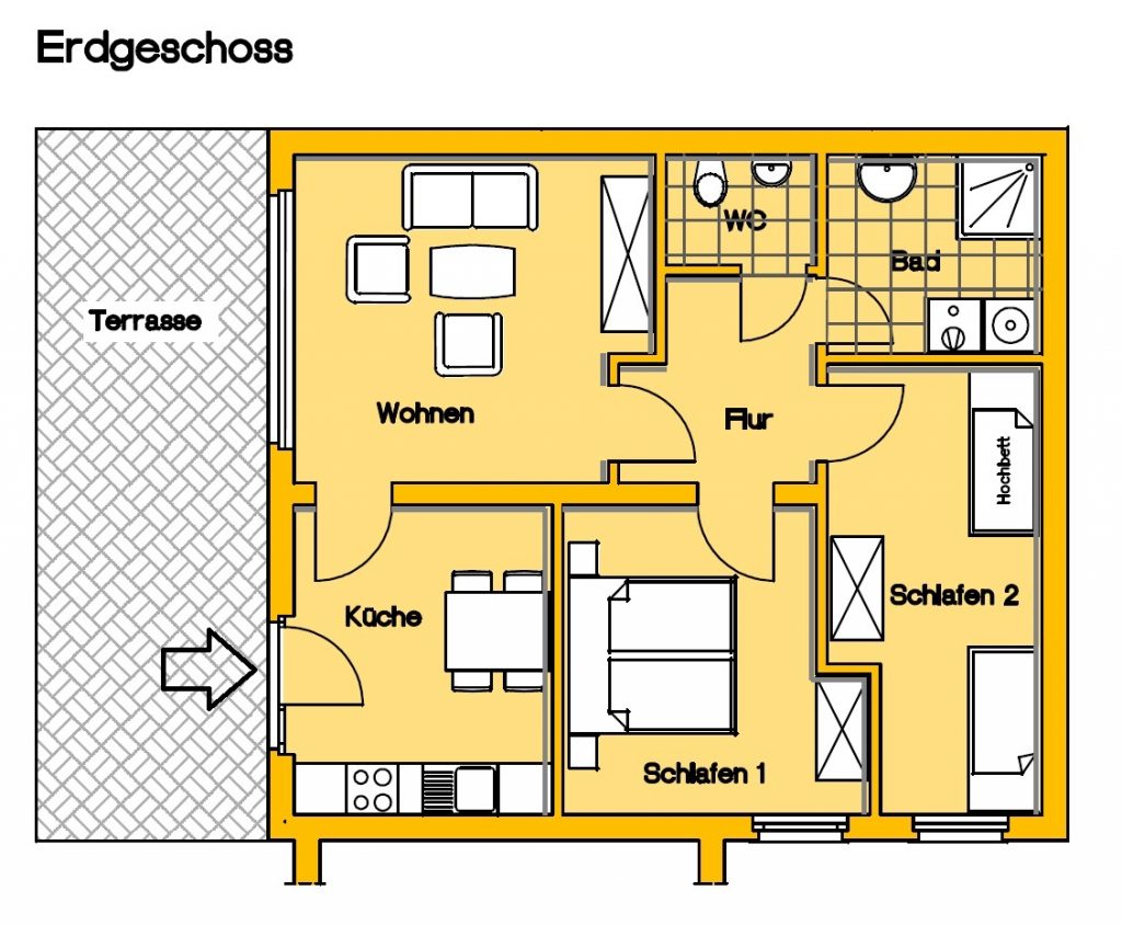 Appartement Borkum