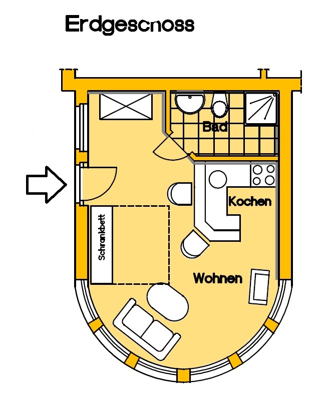 Appartement Mellum